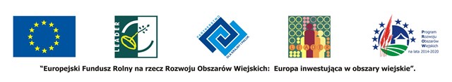 logotypy unijne - informacja o finansowaniu zadania z funduszu rolnego