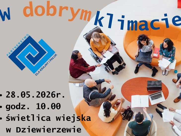Spotkanie tematyczne „W dobrym klimacie” - zapraszamy