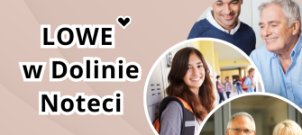 Kilka zdjęć uśmiechniętych osób dorosłych, do których kierowane są działania LOWE