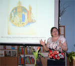 O ogrodach średniowiecza i renesansu opowiadała Anna Sergott